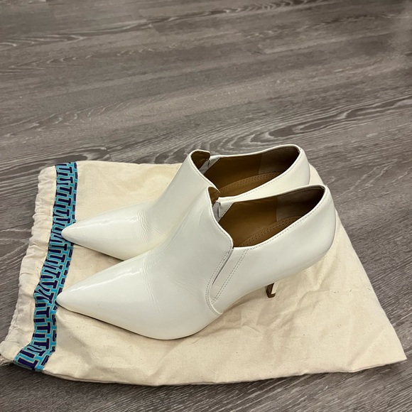 Tory Burch Georgina Patent Ankle Boots - Picture 4 of 4